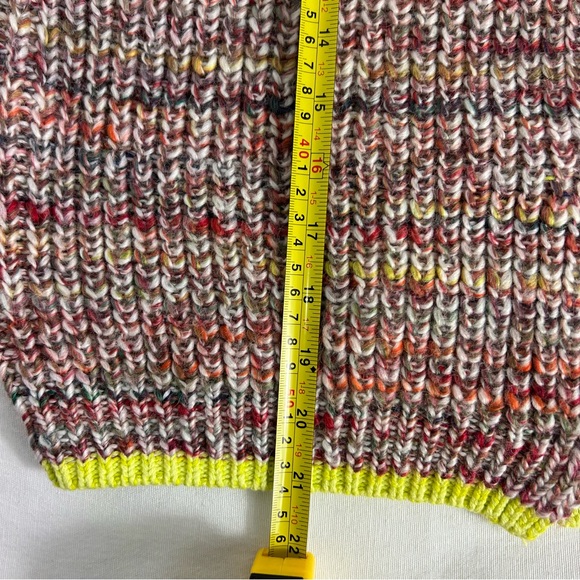 Free People Womens Walk On By Marled Cardigan, Multi Combo Sweater Small EUC - Picture 13 of 16